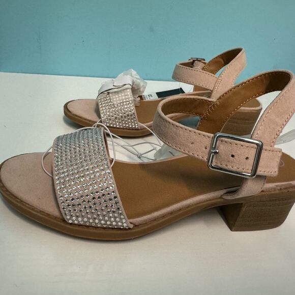 Girls' Alli Rhinestone Dress Heels - art class Light Pink size 1 - Picture 1 of 4
